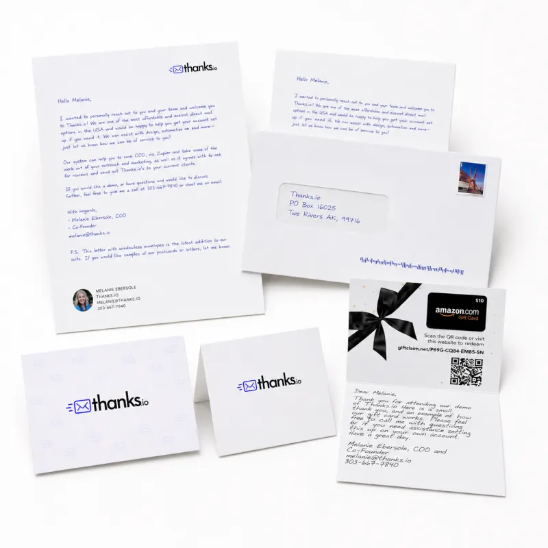 Thanks.io full product spread